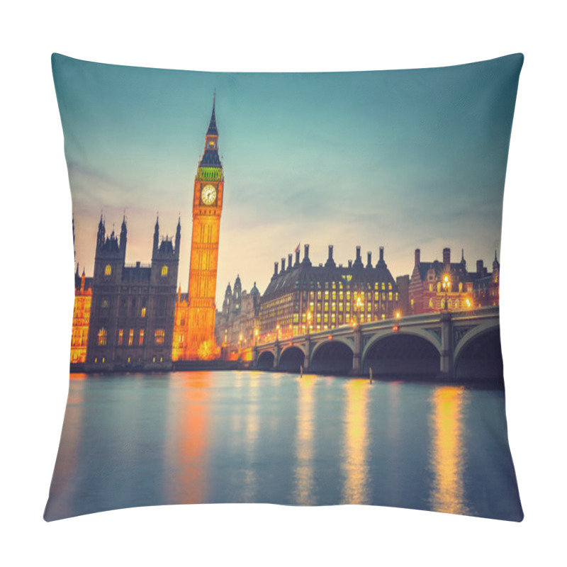 Personality  Big Ben And Westminster Bridge , London Pillow Covers