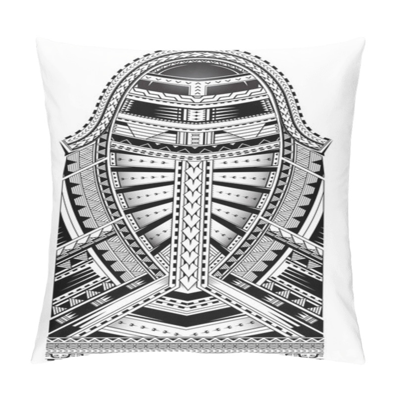 Personality  Polynesian Style Sleeve Tattoo Pillow Covers