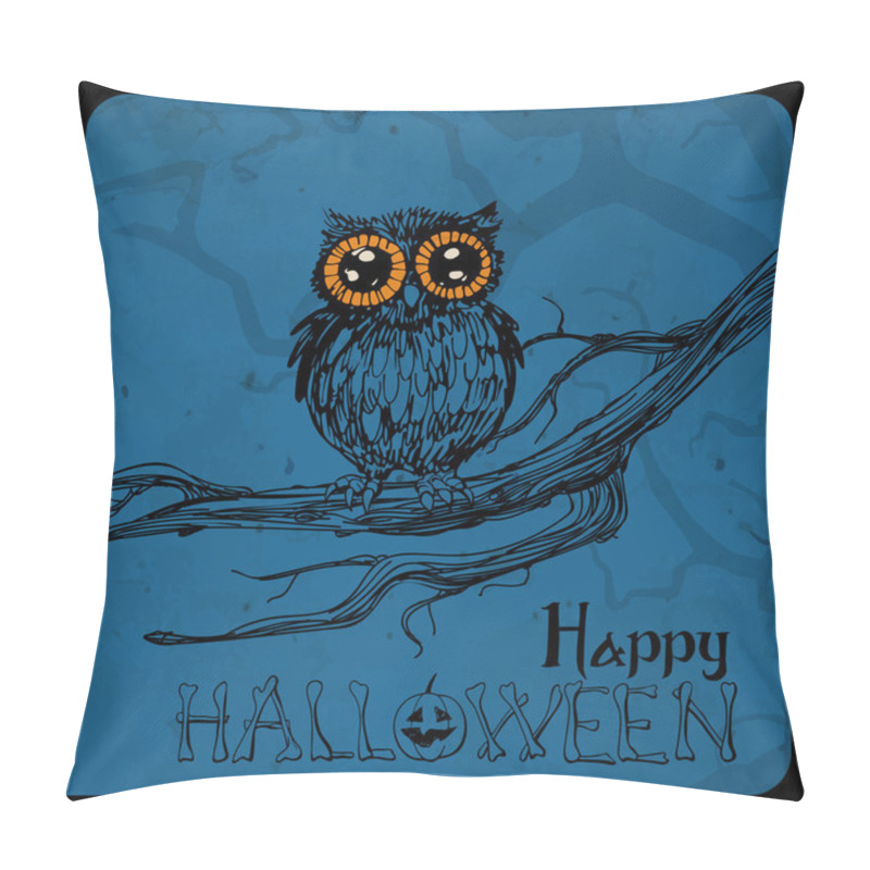 Personality  Halloween Card Pillow Covers