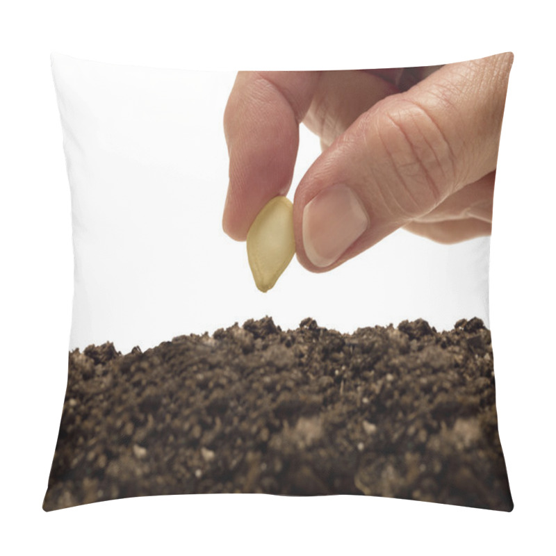 Personality  Planting A Seed XXXL Close Up Pillow Covers