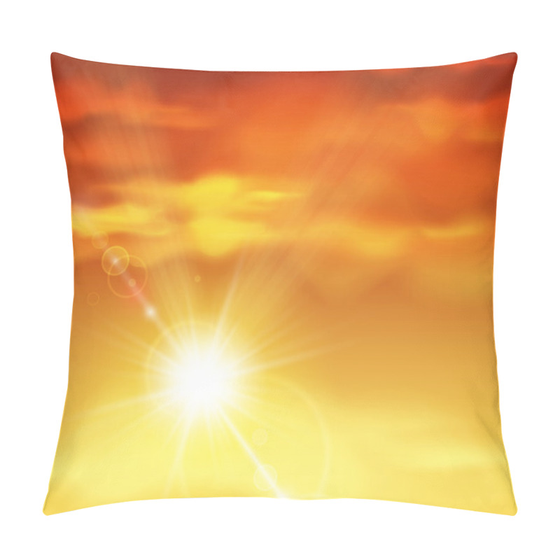 Personality  Beautiful Sunset Pillow Covers