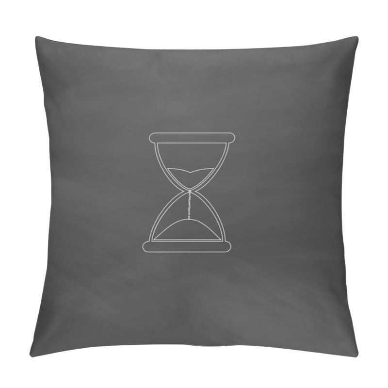 Personality  Hourglass Computer Symbol Pillow Covers