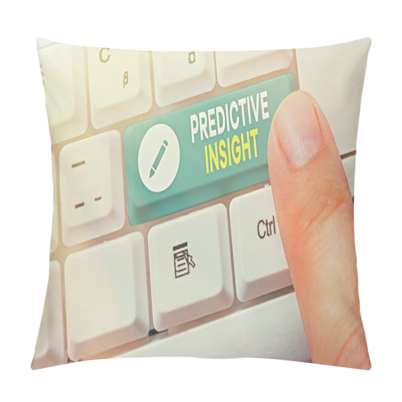 Personality  Handwriting Text Predictive Insight. Concept Meaning Proactive Fault Management System An Early Detection. Pillow Covers