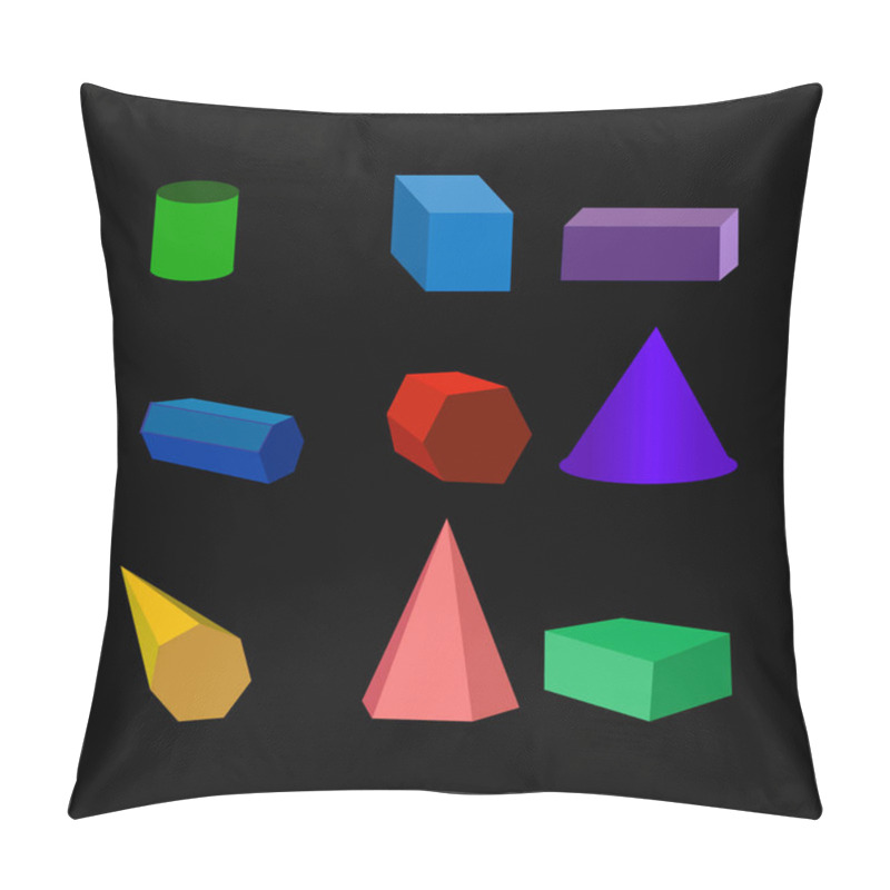 Personality  Inspiring Geometric Shapes For Modern Visual Design Pillow Covers