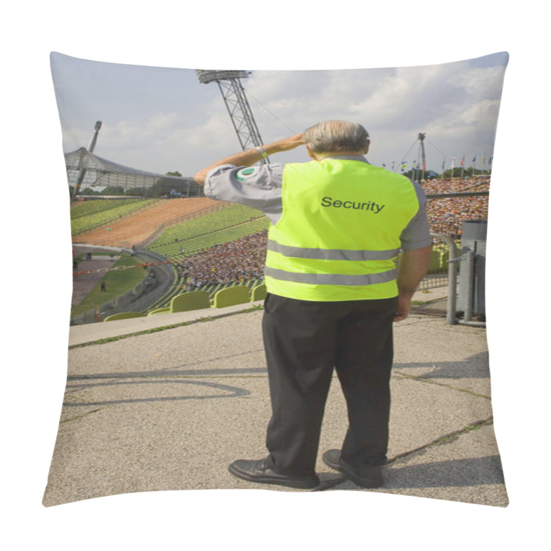 Personality  Old Security Guard Pillow Covers