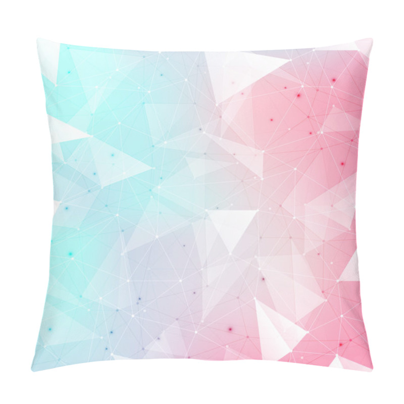 Personality  Connections Abstract Background Pillow Covers