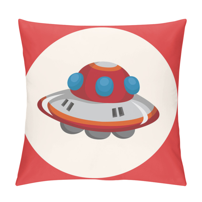 Personality  Ufo Theme Elements Icon Element Pillow Covers