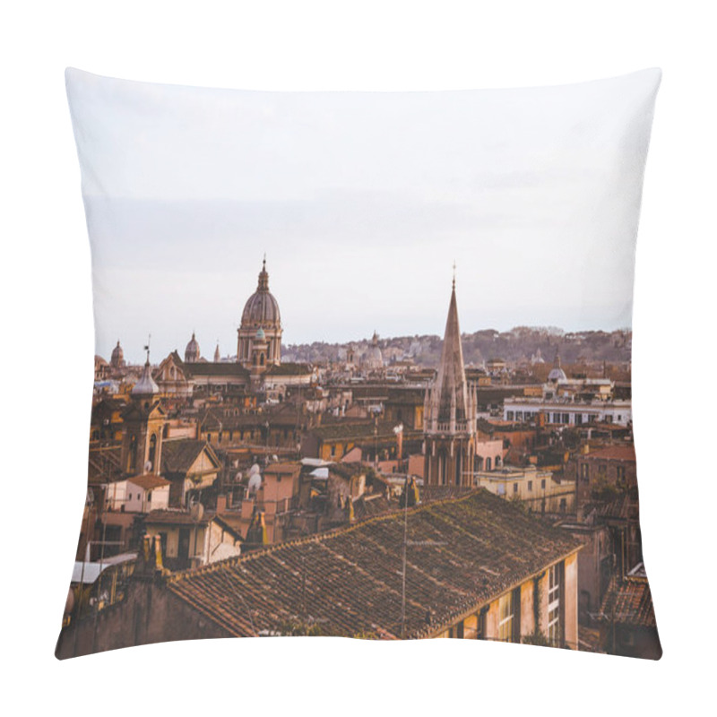 Personality  View Of Old St Peters Basilica In Rome, Italy Pillow Covers