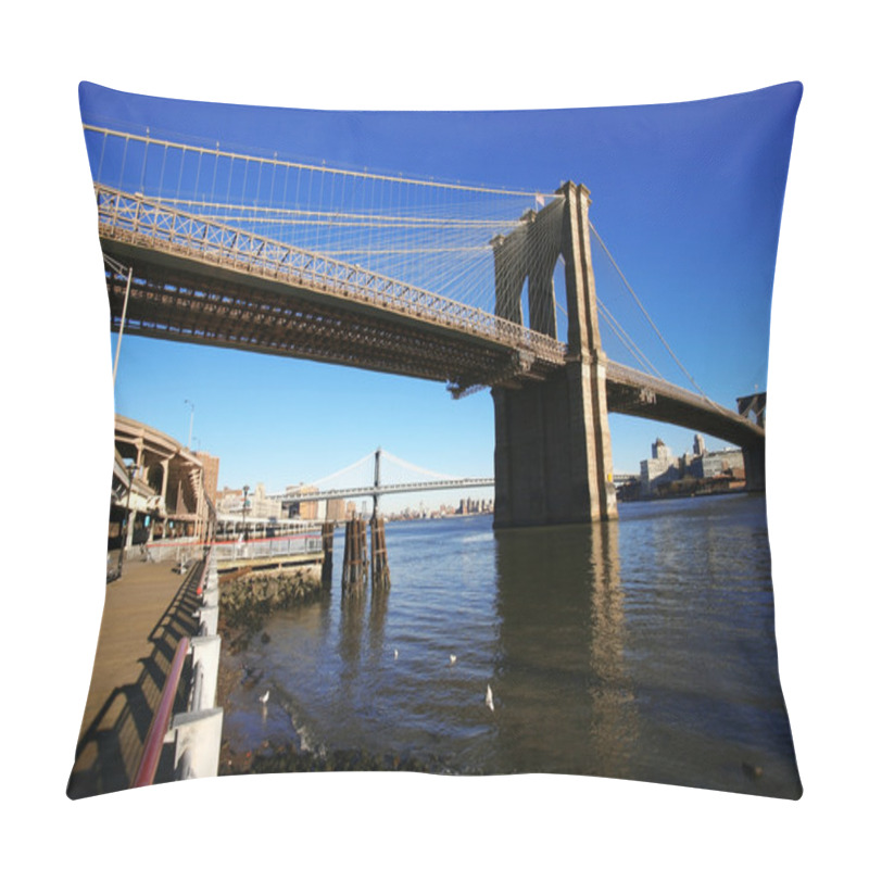 Personality  Classical NY Brooklyn Bridge Pillow Covers