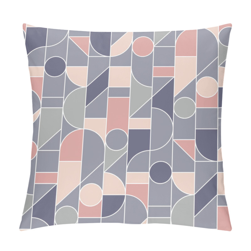 Personality  Elegant Retro Style Rose And Gray Seamless Pattern  Pillow Covers