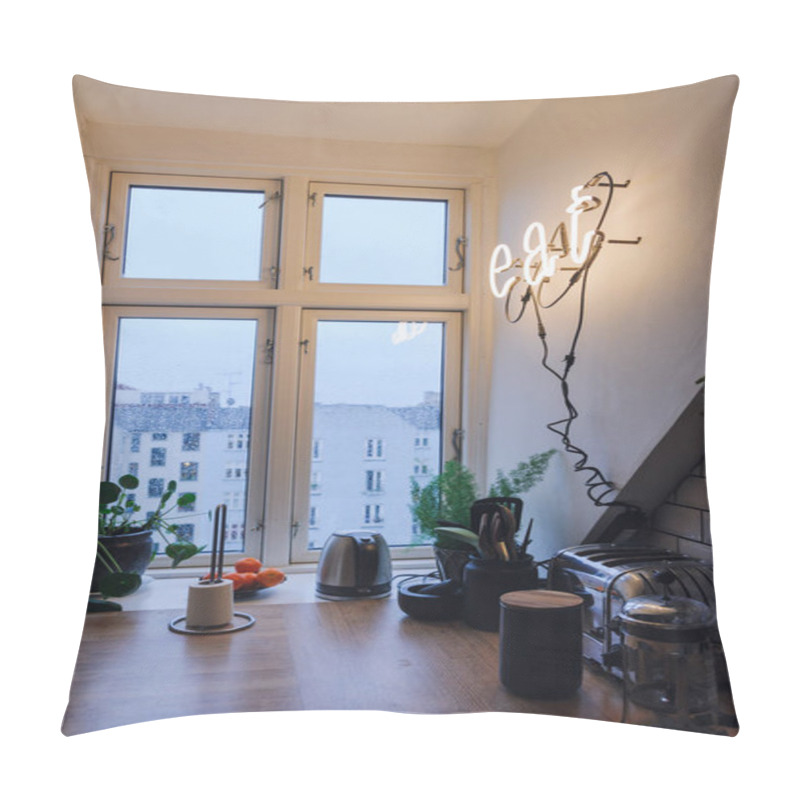 Personality  Traditional Scandinavian Kitchen With Light Decor Pillow Covers