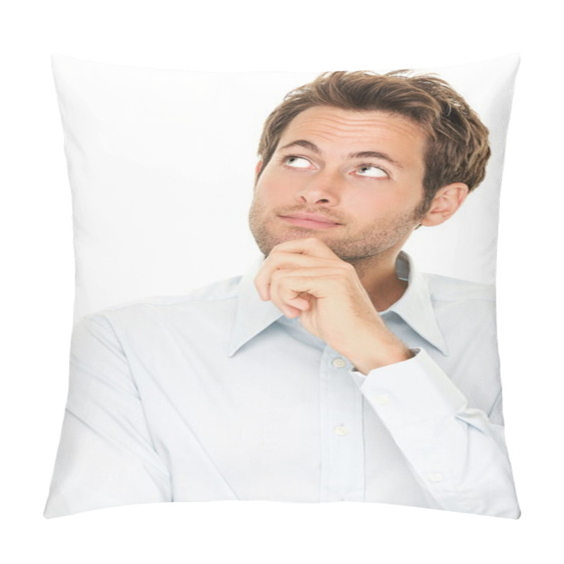 Personality  Thinking Young Man Pillow Covers