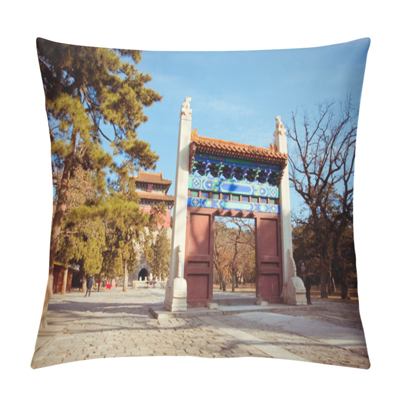 Personality  Ming Dynasty Tombs In Beijing, China Pillow Covers