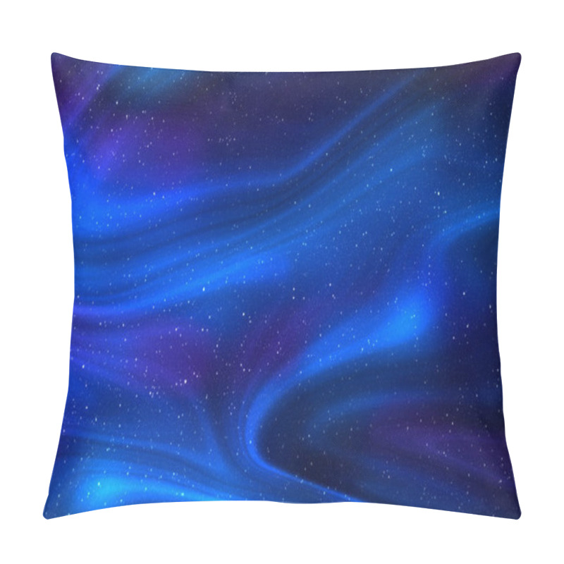 Personality  Planets And Galaxy, Science Fiction Wallpaper. Beauty Of Deep Space. Billions Of Galaxies In The Universe Cosmic Art Background. 3D Illustration. Pillow Covers