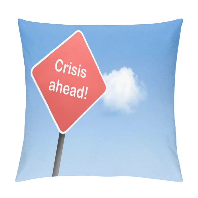 Personality  Crisis Ahead Pillow Covers