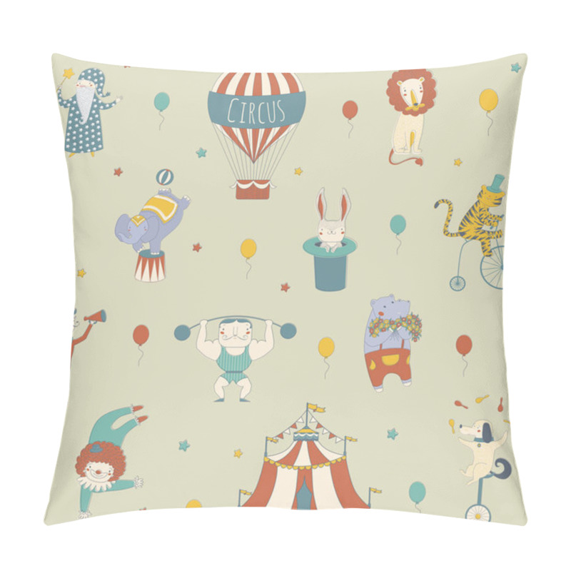 Personality  Circus  Design Collection Pillow Covers