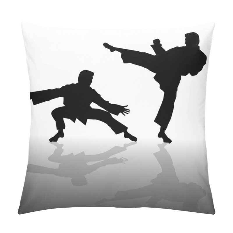 Personality  Karate Men Pillow Covers