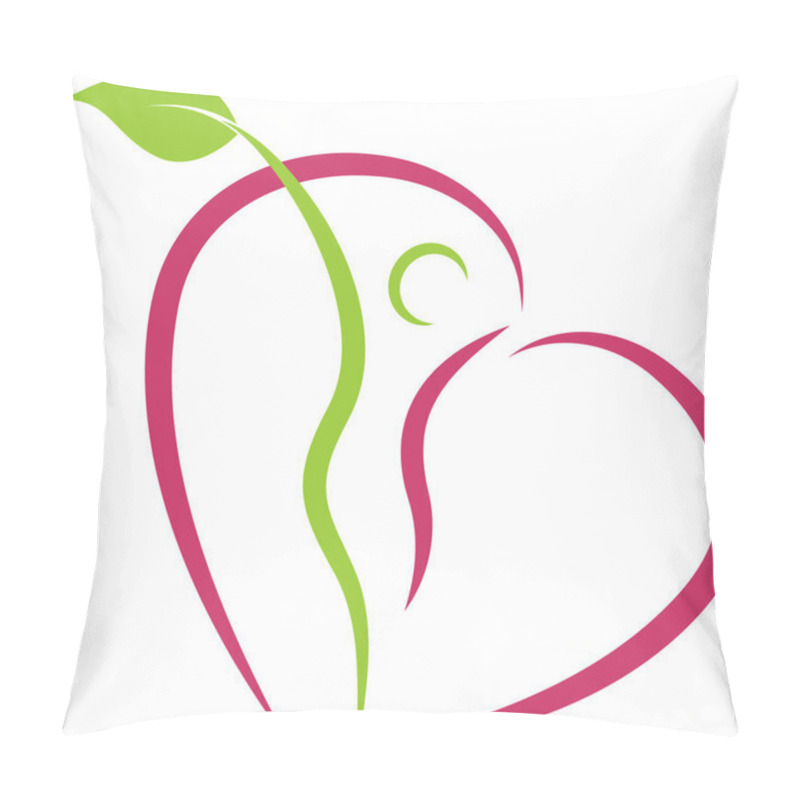 Personality  Woman, Gynecologist, Wellness, Lifestyle, Logo, Background Pillow Covers