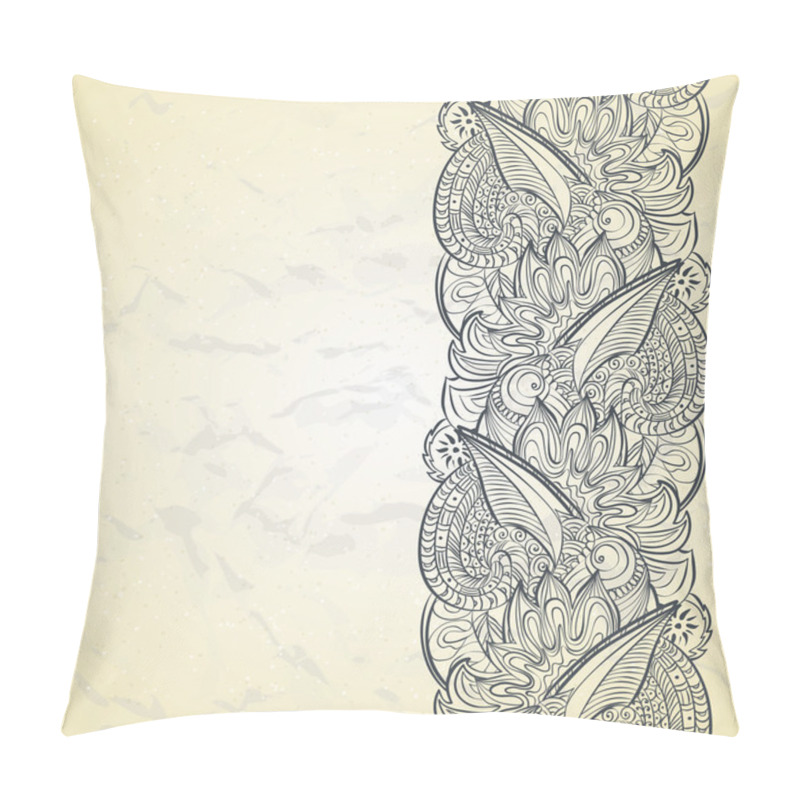 Personality  Oriental Paisley Border Pillow Covers