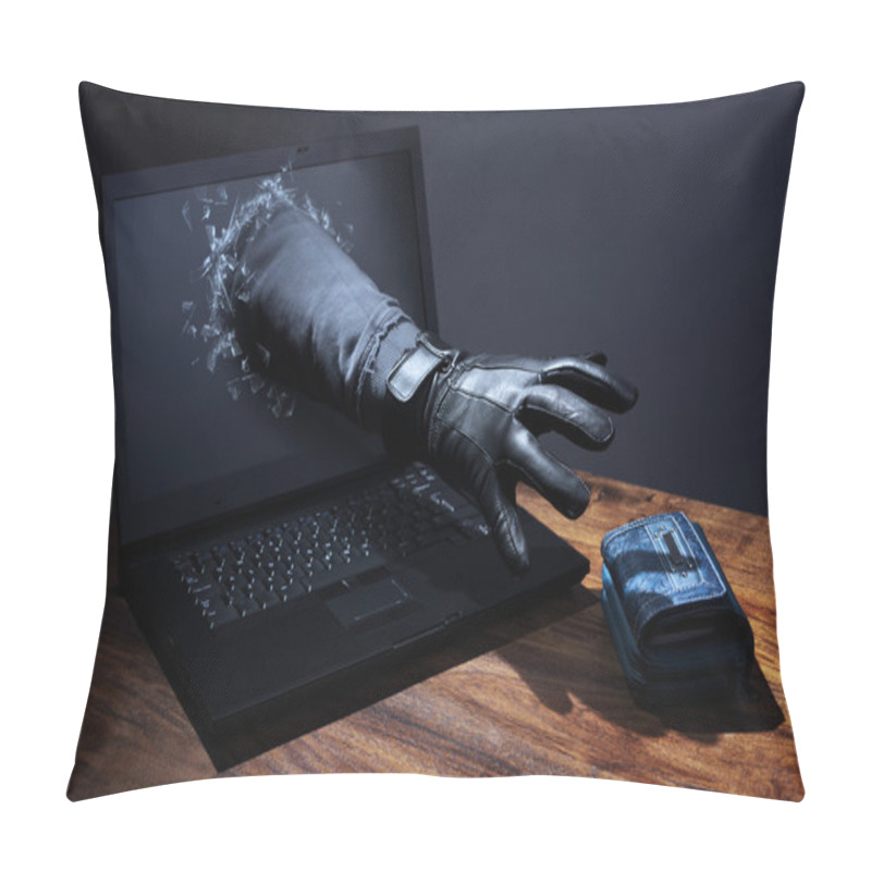 Personality  Internet Crime And Electronic Banking Security Pillow Covers