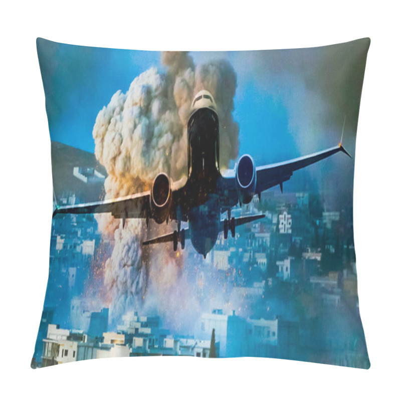 Personality  Pakistani Airbus A380 Crash Pillow Covers