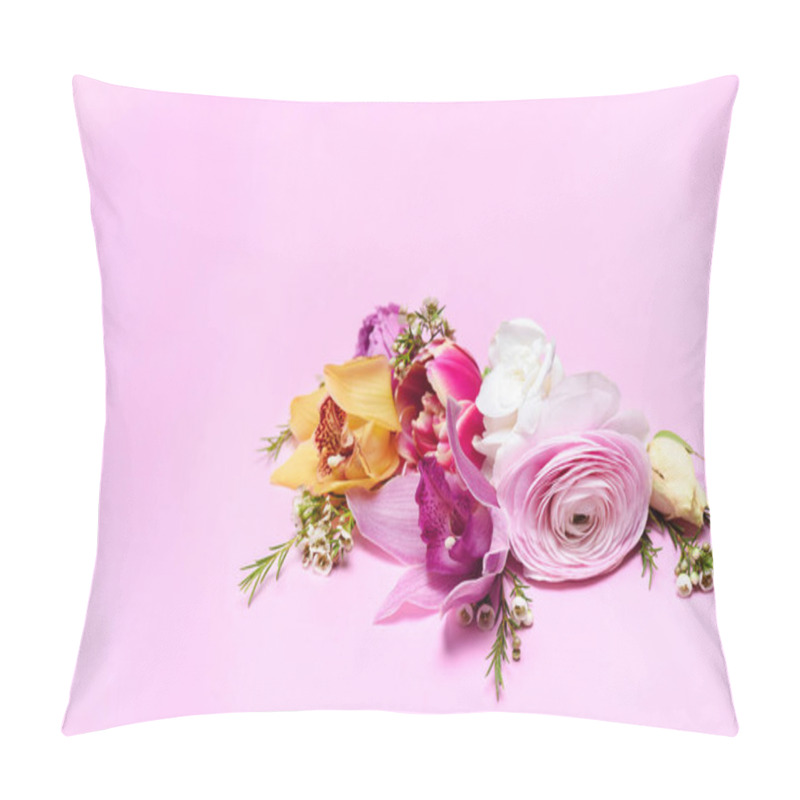 Personality  Beautiful Blooming Flowers Pillow Covers