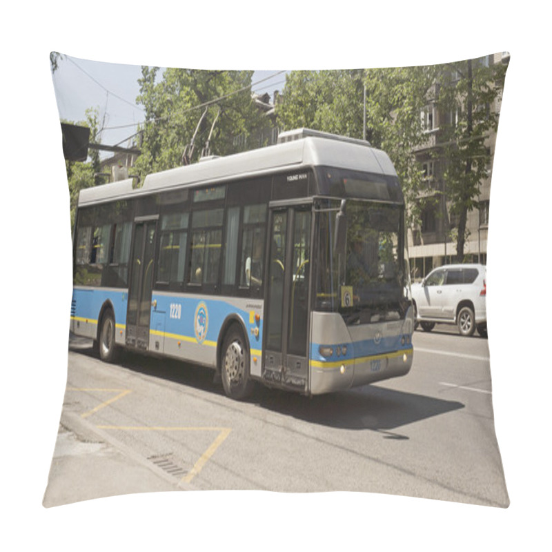 Personality  Almaty - Neoplan Trolleybus Pillow Covers