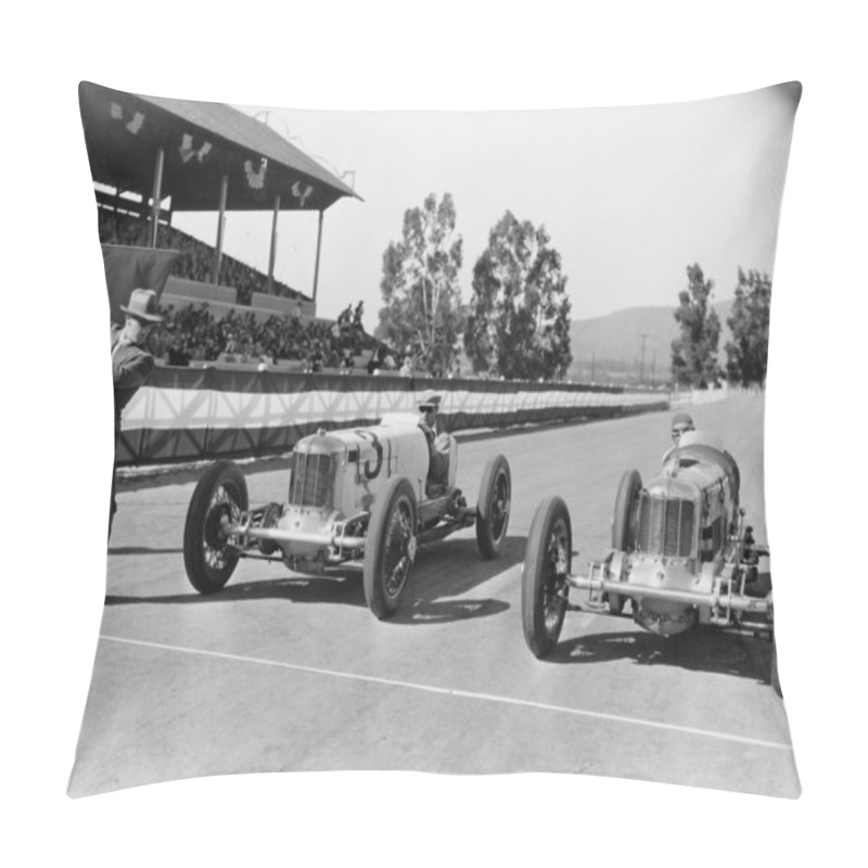 Personality  START YOUR ENGINES Pillow Covers