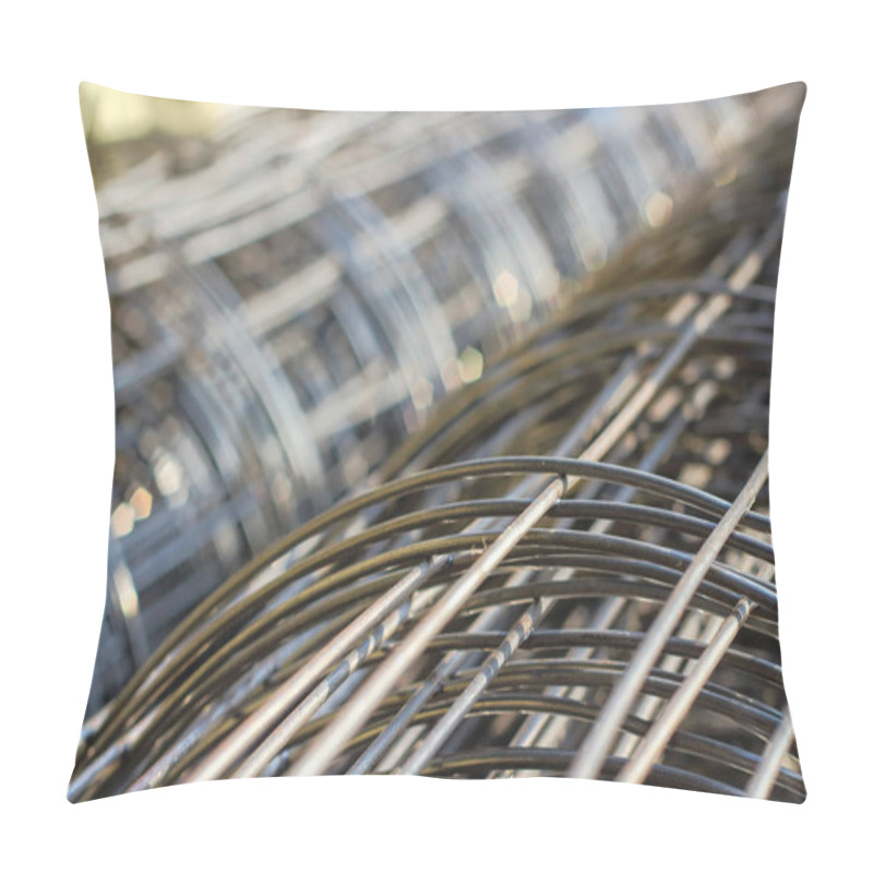 Personality   Wire Mesh Structural Steel. Pillow Covers