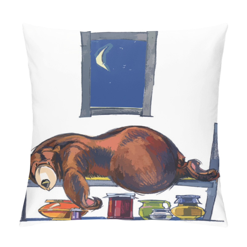 Personality  Russian Folk Bear Pillow Covers