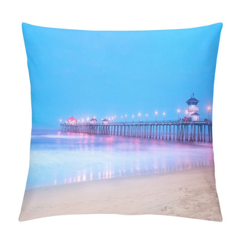 Personality  Pier At Sunrise Pillow Covers