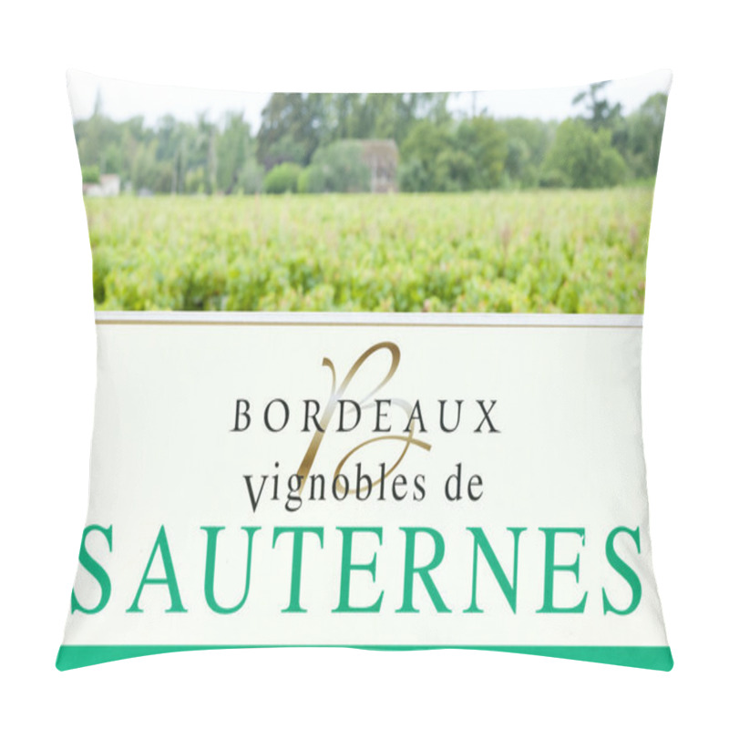 Personality  Sauternes Region, Aquitaine, France Pillow Covers