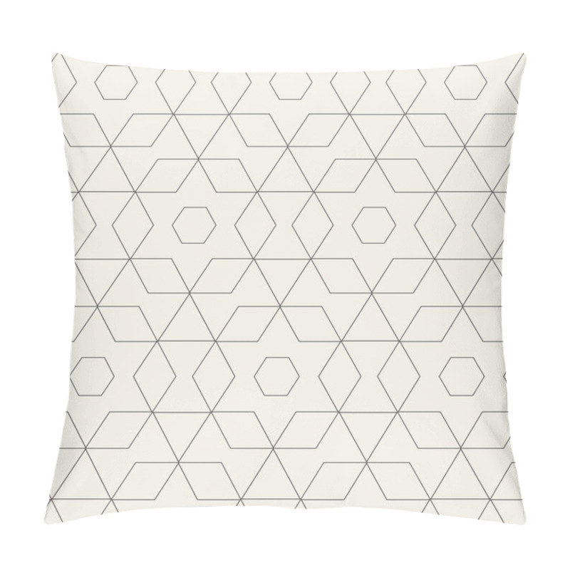 Personality  Seamless Pattern With Geometric Tiles Pillow Covers