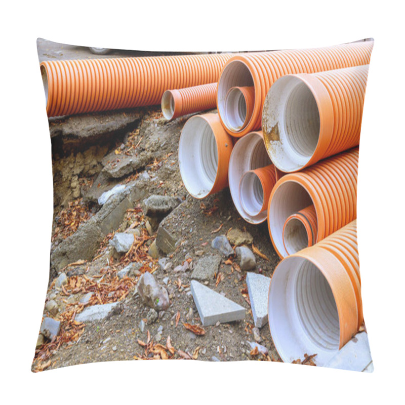 Personality  Construction Site Ready HDPE Polyethylene Sewer Pipes Pillow Covers