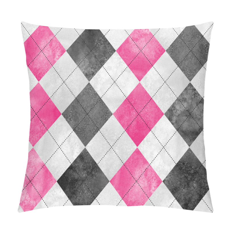 Personality  Argyle Seamless Pattern Background. Pillow Covers