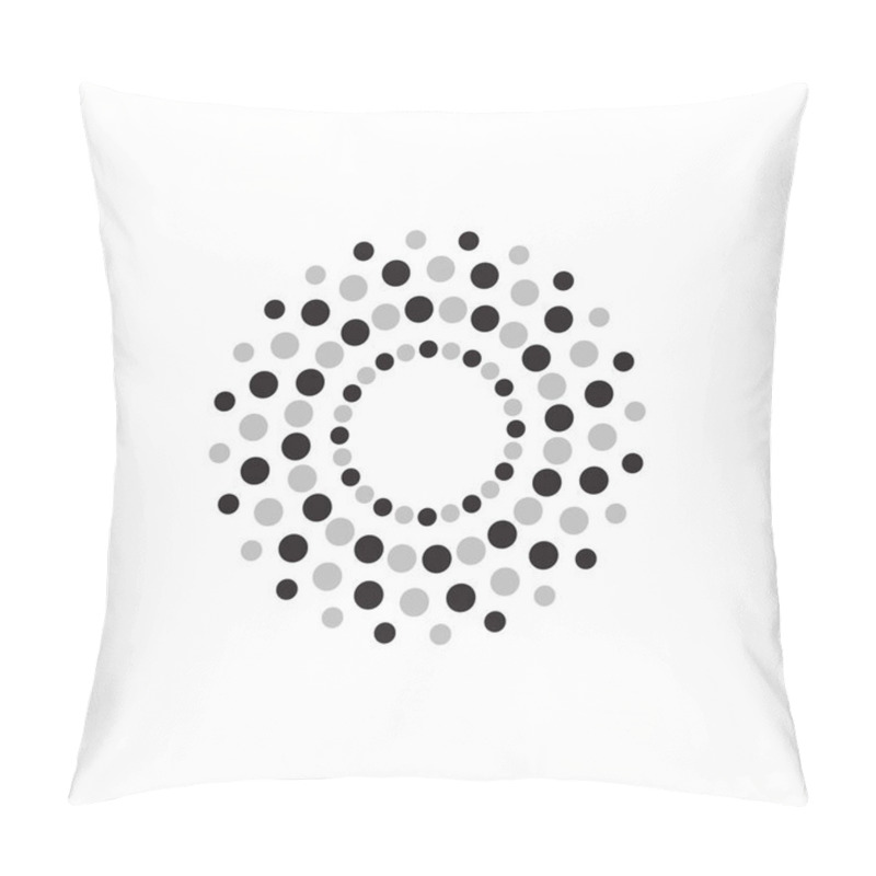 Personality  Halftone Dots Forms Pillow Covers