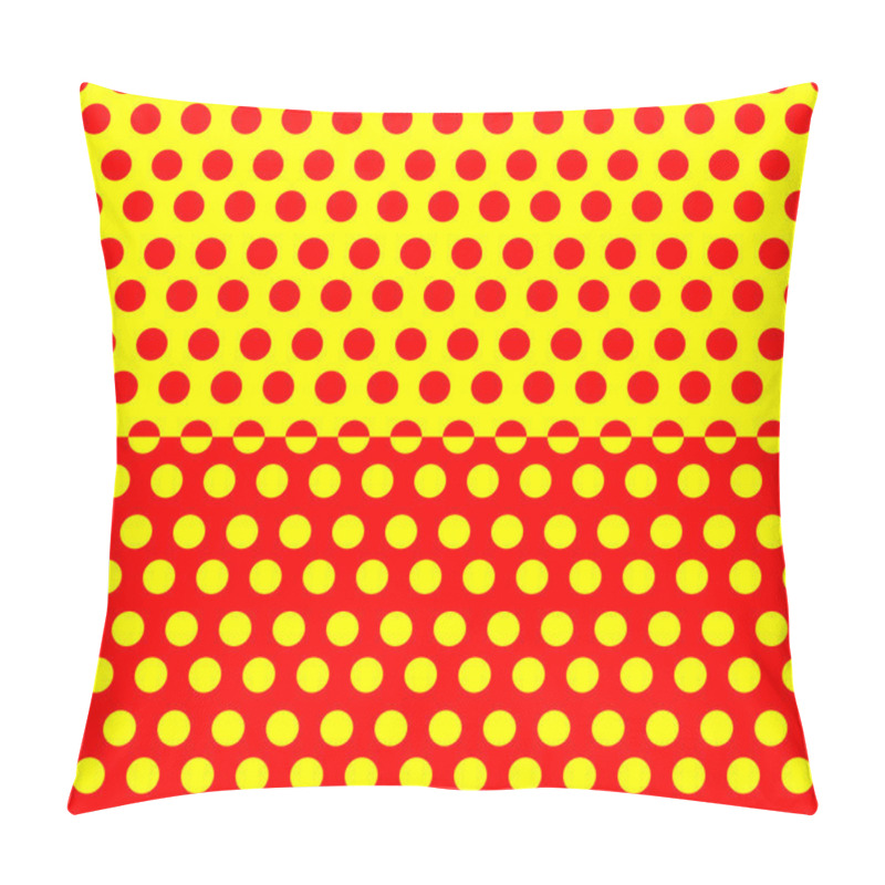 Personality  Repeatable Horizontal Halftone Backgrounds Pillow Covers