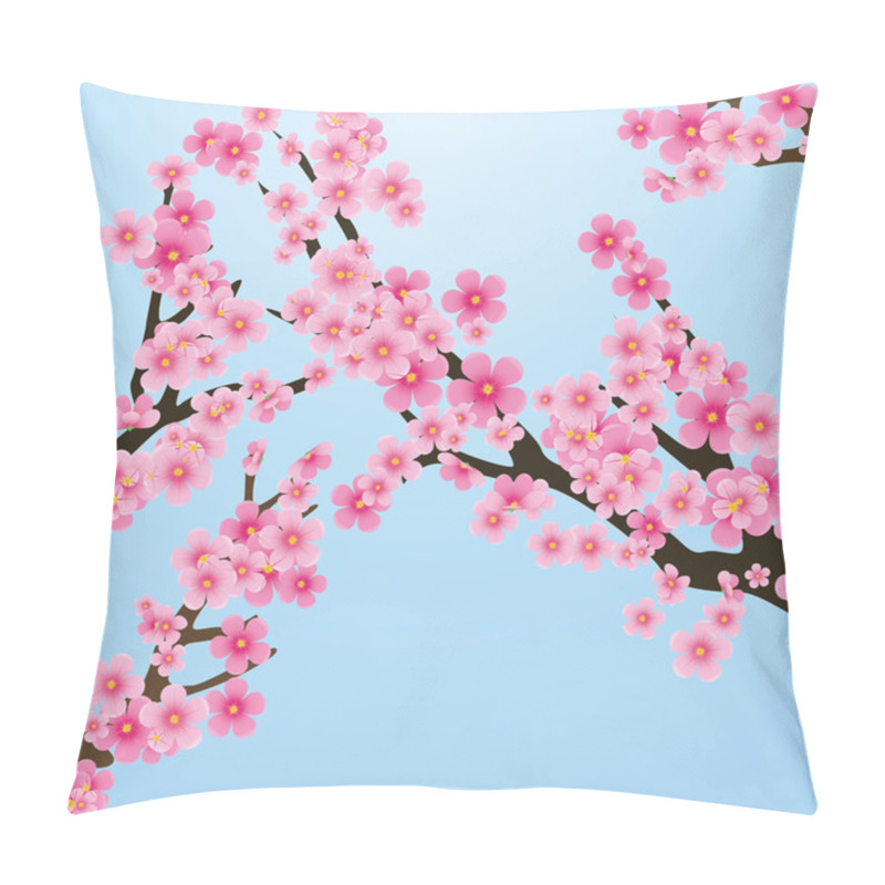 Personality  Sakura Tree Pillow Covers