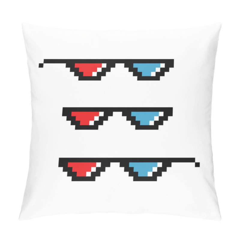 Personality  Emotional Sticker Internet Meme Icon. Vector Illustration In Flat Design Pillow Covers