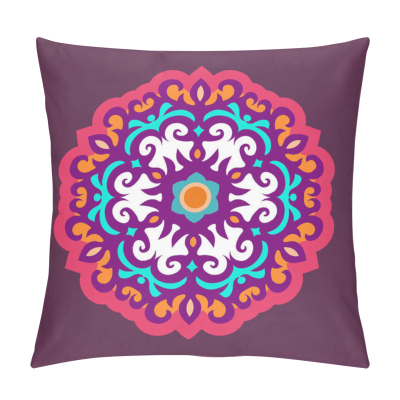 Personality  Oriental Round Ornament Pillow Covers