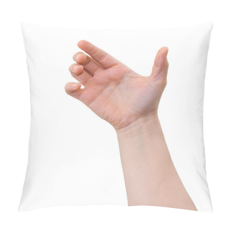 Personality  Hand To Hold Card, Mobile Phone, Tablet Pillow Covers