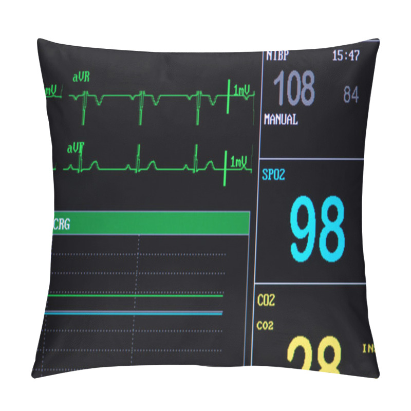 Personality  Life Support Monitor Pillow Covers