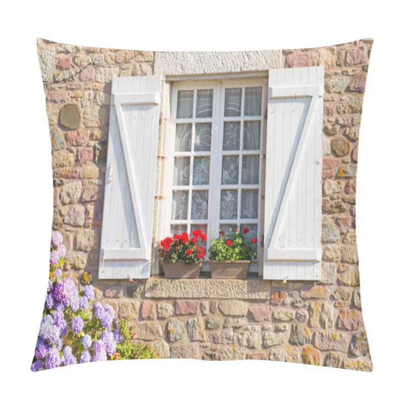 Personality  French Brittany Typical House Pillow Covers