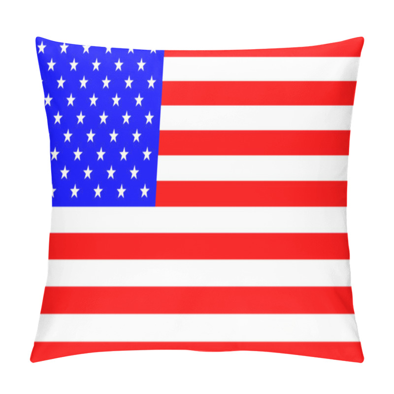 Personality  U.S.A. Flag Pillow Covers