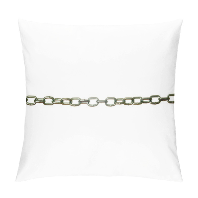 Personality  Chain On White Pillow Covers