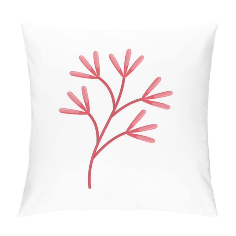 Personality  Hand Drawn Tree Branches And Leaves Vector Illustration  Pillow Covers