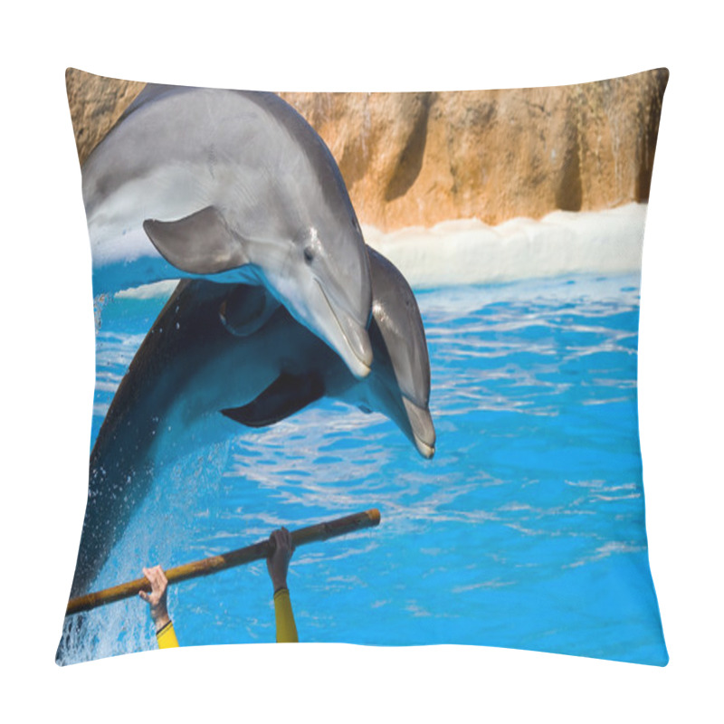 Personality  Dolphins Jumping Out From Water Pillow Covers