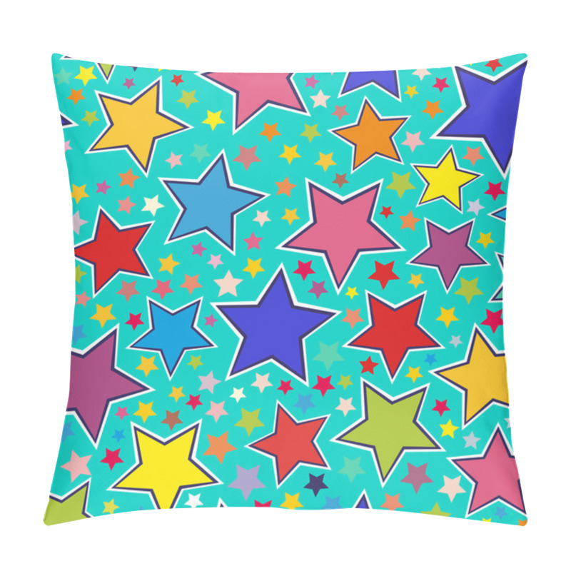 Personality  Stars Seamless Pattern Pillow Covers