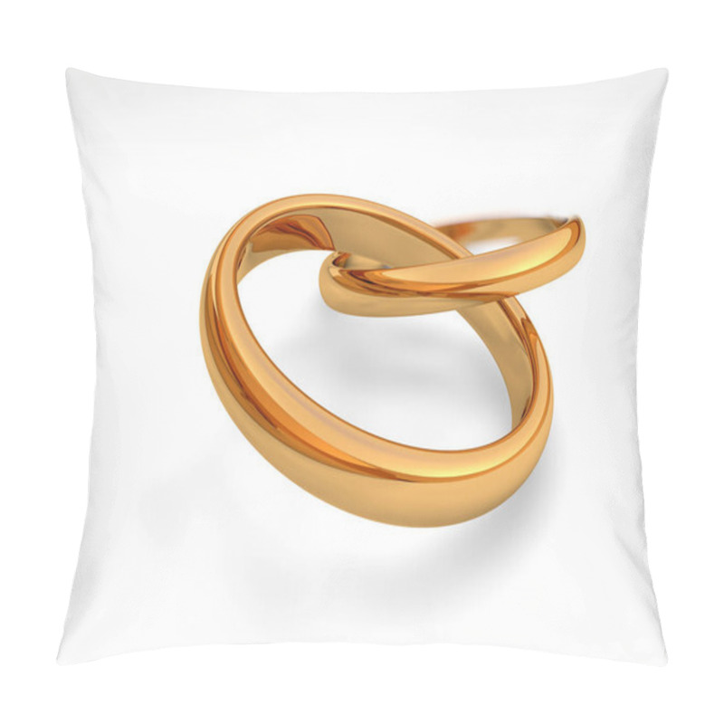 Personality  Wedding Rings, Marriage Jewelry, Engagement Rings Pillow Covers