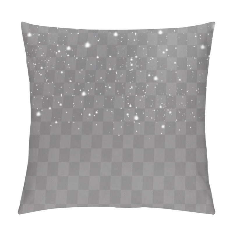 Personality  Snow Wind Background Pillow Covers